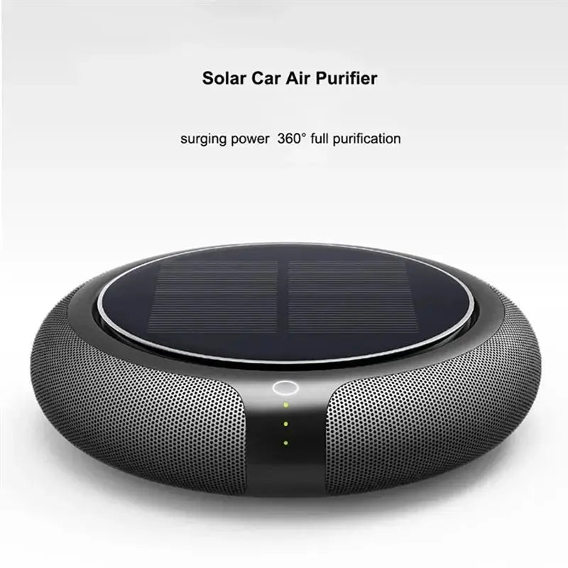 Air Purifier Solar Charging Deodorant Air Fresh Car Air Purifier Car Aromatherapy Machine
