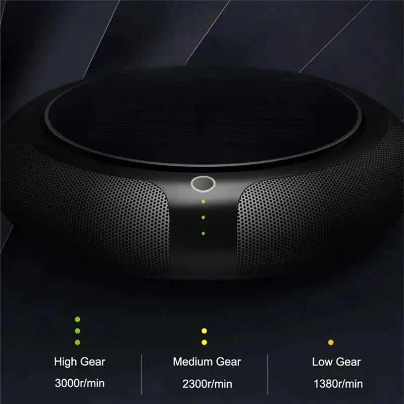 Air Purifier Solar Charging Deodorant Air Fresh Car Air Purifier Car Aromatherapy Machine