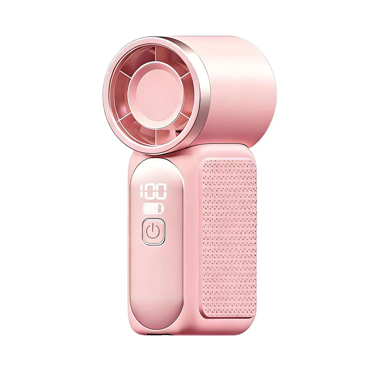 Portable Handheld Mini Fan, 6 Speeds 16900 RPM High Velocity Personal Summer Essential with LED Display, USB Rechargeable, with Lanyard for Makeup, Travel, Outdoor, Gift for Women Girl